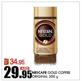KM Trading Nescafe Gold Coffee Original 200g offer
