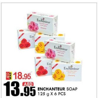 KM Trading Enchanteur Soap 125g x 6pcs offer