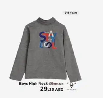 Nesto Boys High Neck 2-8 Years offer