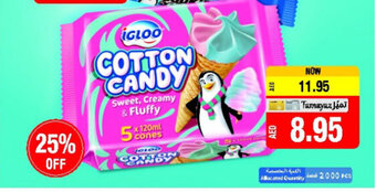 Union Coop Igloo cotton candy offer