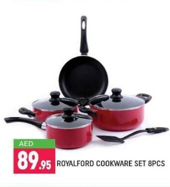 Shaklan Royalford Cookware Set 8Pcs offer