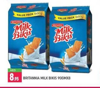 Shaklan Britannia Milk Bikis 90gmx8 offer
