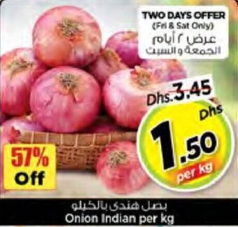 Nesto Onion Indian Per Kg offer