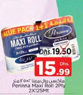 Nesto Perinna Maxi Roll 2ply 2 x 125mt offer
