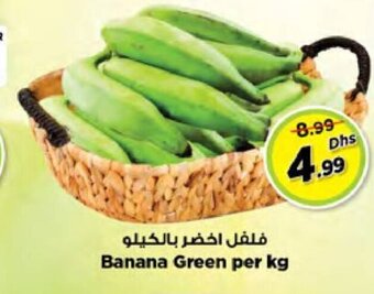 Nesto Banana Green Per Kg offer