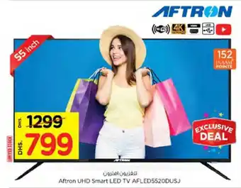 Nesto Aftron UHD Smart LED TV 55Inch AFLED5520DUSJ offer