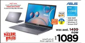 Nesto Asus Laptop i3 offer