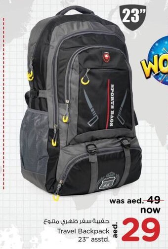 Nesto Travel Backpack 23" Asstd offer