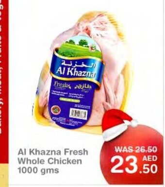 Choithrams Al khazna fresh whole chicken 1000gms offer
