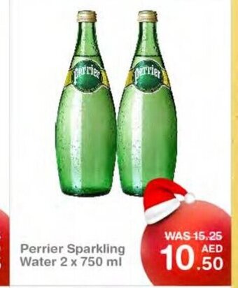 Choithrams Perrier sparkling water 2 x 750ml offer
