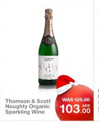Choithrams Thomson & scott noughty organic sparkling wine offer
