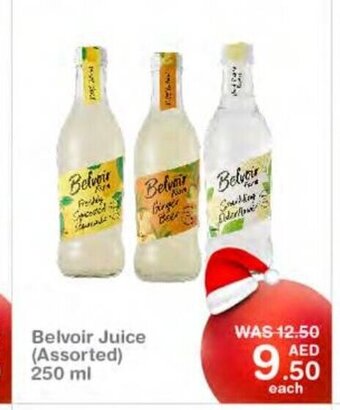 Choithrams Belvoir juice (assorted) 250ml offer