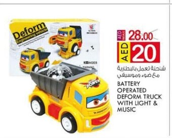 KM Trading Battery operated deform truck with light & music offer