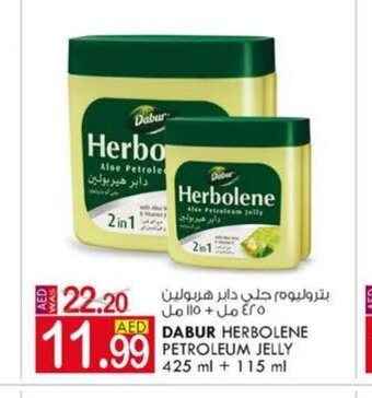 KM Trading Dabur herbolene petroleum jelly 425ml + 115ml offer