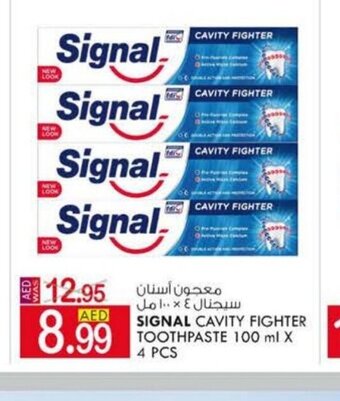 KM Trading Signal cavity fighter toothpaste 100ml x 4pcs offer