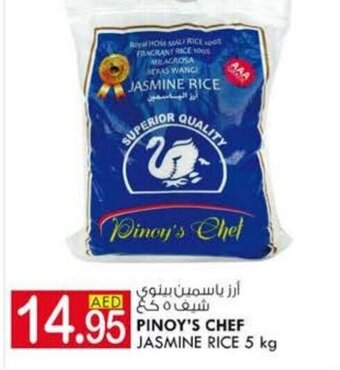 KM Trading Pinoy's chef jasmine rice 5kg offer