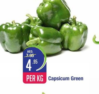 West Zone Supermarket Capsicum Green Per Kg offer