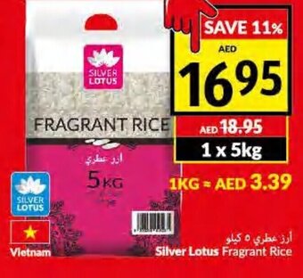 Viva Silver lotus fragrant rice 1 x 5kg offer