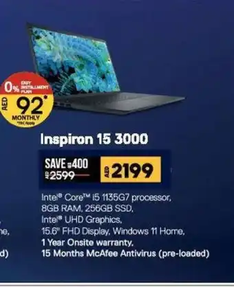 Lulu Hypermarket Dell Inspiron 15 3000 offer