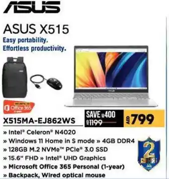 Lulu Hypermarket Asus X515Ma-EJ862WS offer