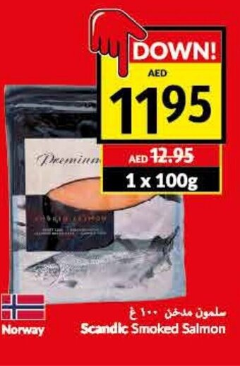 Viva Scandic smoked salmon 100g offer
