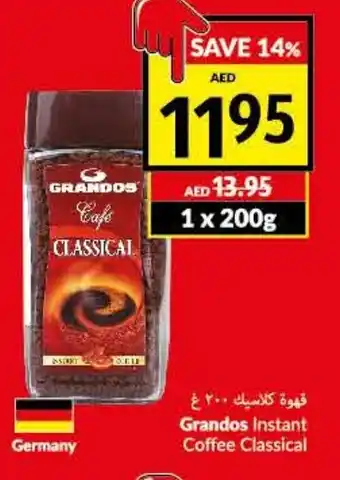 Viva Grandos instant coffee classical 200g offer