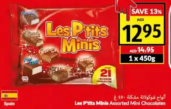 Viva Les p'tits minis assorted mini chocolates offer