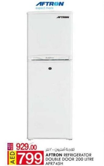 KM Trading Aftron Refrigerator Double Door 200 Litre AFR7 45H offer