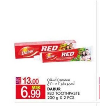 KM Trading Dabur Red Toothpaste 200g x 2pcs offer
