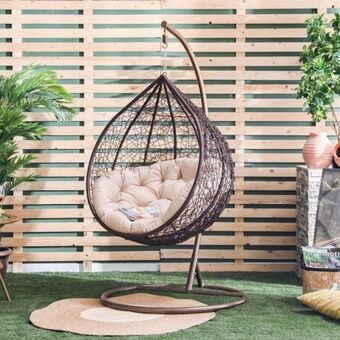 Danube Home Alfa 1-seater swing chair offer