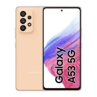 Jumbo Samsung a53 8gb 5g smartphone, peach, 256 gb offer