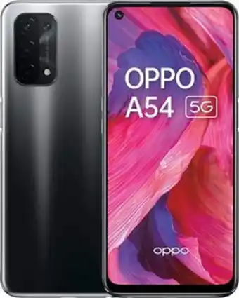 Lulu Hypermarket Oppo a54 5g dual sim 4gb ram 64gb fluid black offer