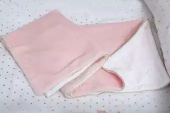 Pan wellsoft muslin blanket pink 70x100cm