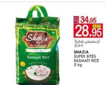 KM Trading Shazia Super Bites Basmati Rice 5 Kg offer