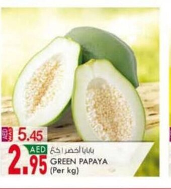 KM Trading Green Papaya Per Kg offer