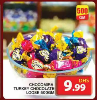 Grand Hyper Market Chocomira Turkey Chocolate Loose 500gm offer