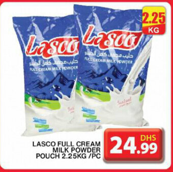 Grand Hyper Market Lasco full cream milk powder pouch 2.25KG /PC offer