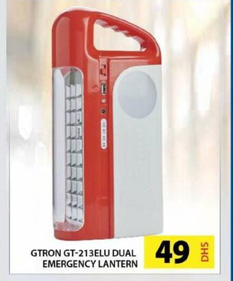 Grand Hyper Market GTRON GT-213ELU DUAL EMERGENCY LANTERN offer