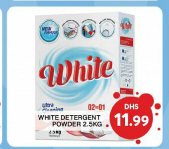 Grand Hyper Market White detergent powder 2.5kg offer