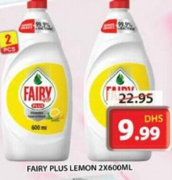 Grand Mall Sharjah Fairy Plus Lemon 2x600ml offer