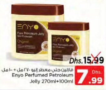 Nesto Enyo perfumed petroleum jelly 270ml+100ml offer