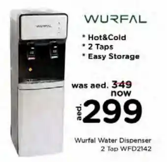 Nesto Wurfal water dispenser 2 tap WFD2142 offer