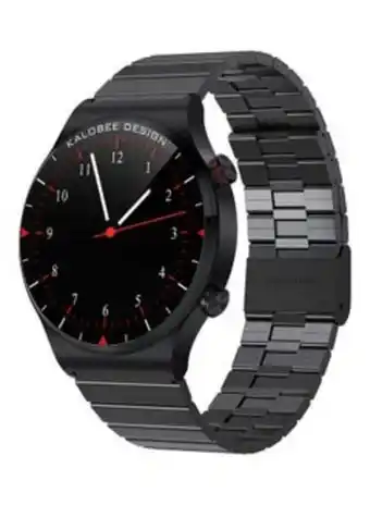 Noon Sk8 plus bluetooth call touch screen smart watch 46mm stainless steel strap black steel offer
