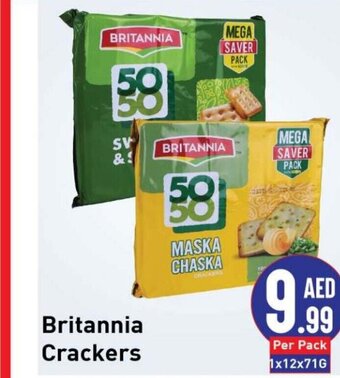 Day To Day Britannia Crackers 1 x 12 x 71g offer
