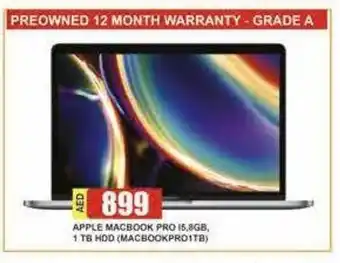 Safeer Market Apple macbook pro 15,8gb 1 tb hdd offer
