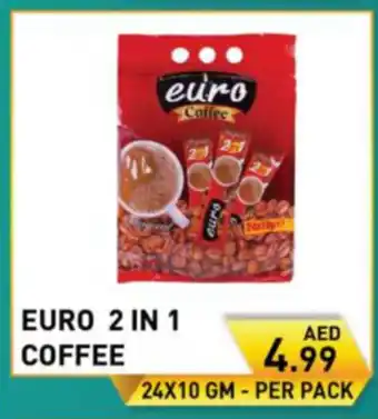 Day To Day Euro 2 in 1 coffee 24x10gm offer
