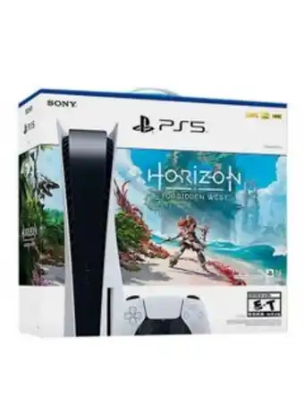 Noon Playstation 5 disc with horizon forbidden west offer