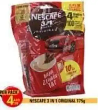 Day To Day Nescafe 3 in 1 Original 175g offer