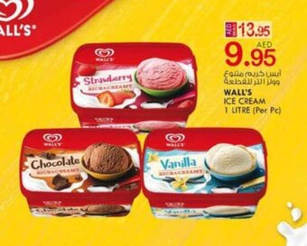 KM Trading Walls's ice cream 1 litre (per pc) offer