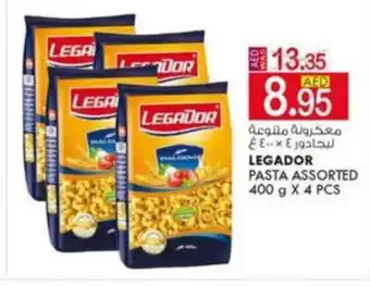 KM Trading Legador pasta assorted 400g x 4pcs offer